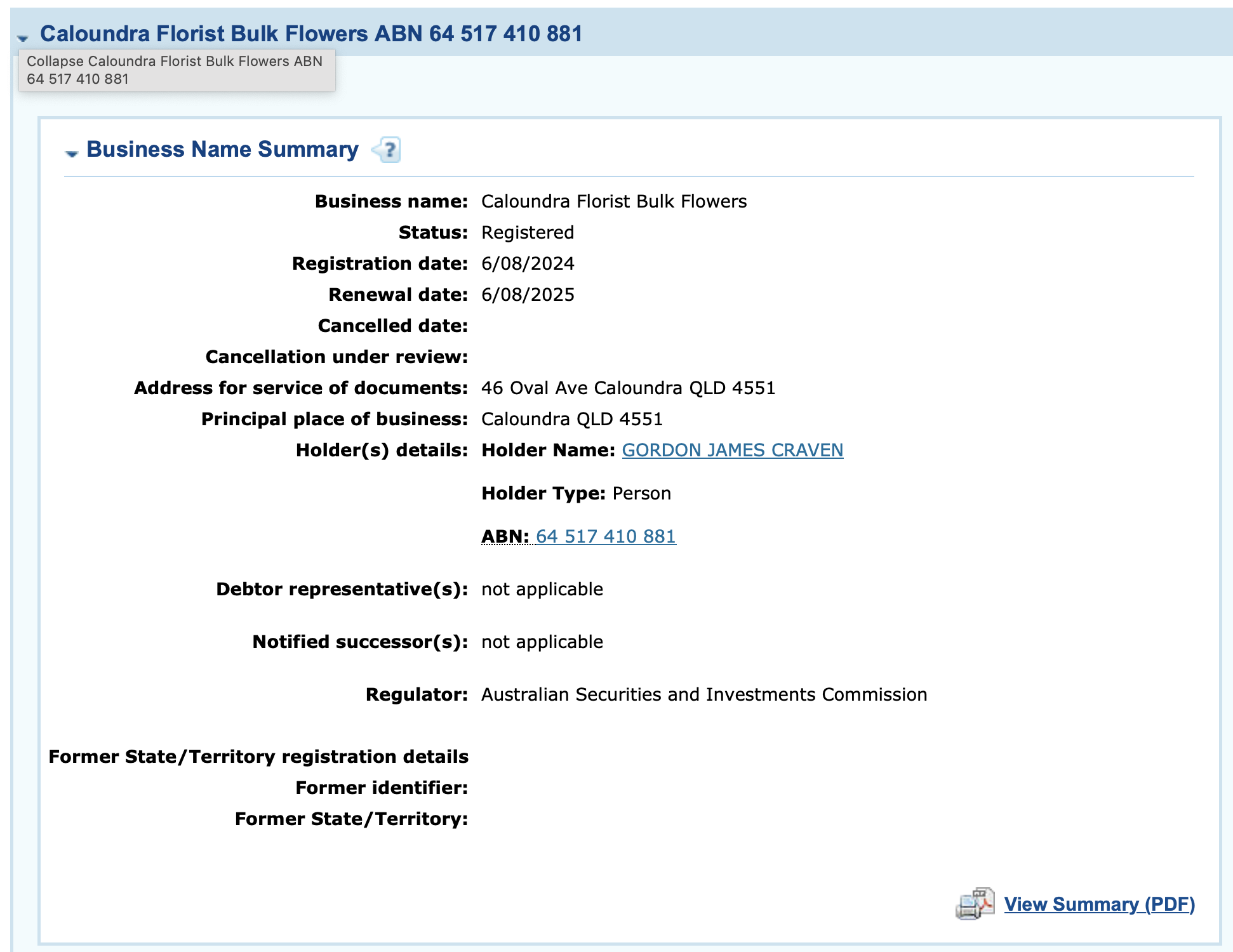 ASIC Search